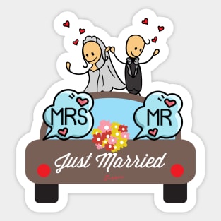 Mr. & Mrs. Sticker